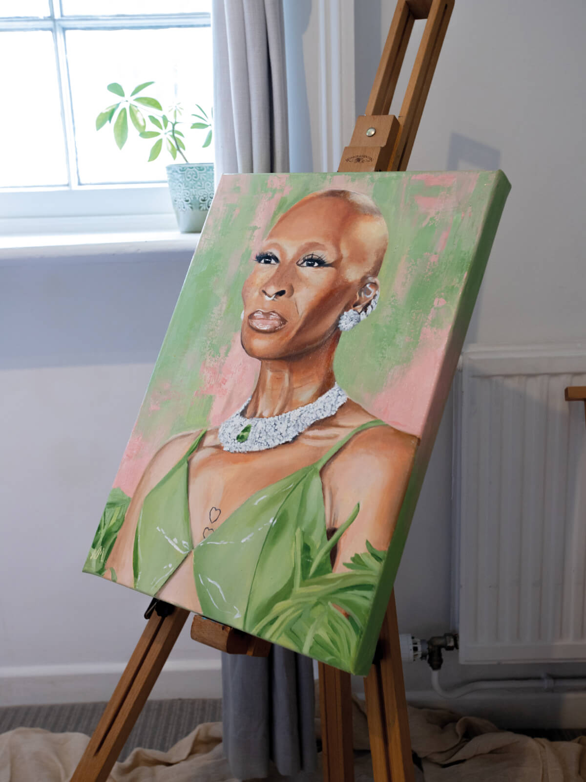 Original Cynthia art piece by Nat Morgan