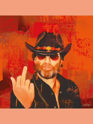 “F*** This S***” Wheeler Walker Jr. Fine Art Print