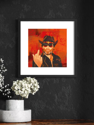 “F*** This S***” Wheeler Walker Jr. Fine Art Print